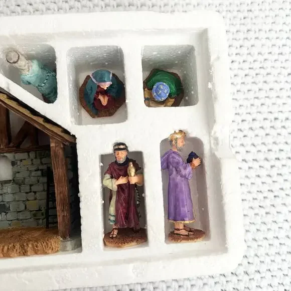 Lemax Village Collection 1999 Poly Resin Nativity Scene Set of 12 Pieces Total - Picture 7 of 7